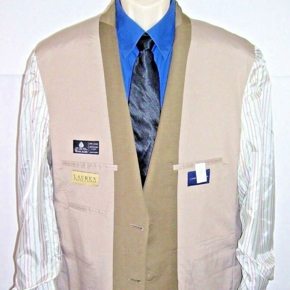 Lauren Ralph Lauren Mens 100% Wool Blazer 42 Long - Picture 8 of 8